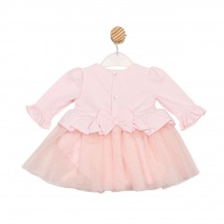 Mintini AW25 GIrls Pink dress MB6800 Mintini AW25 GIrls Pink dress MB6800