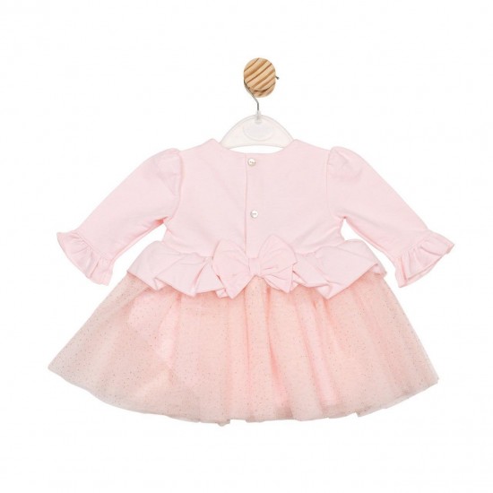 Mintini AW25 GIrls Pink dress MB6800 Mintini AW25 GIrls Pink dress MB6800