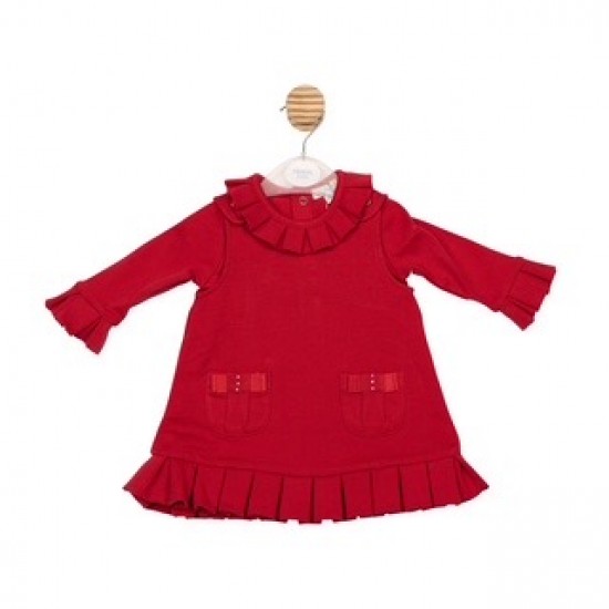 Mintini AW25 6764 Red Pinafore Mintini AW25 6764 Red Pinafore