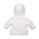 Mintini AW25 Boys White Fleece-lined Coat MB6508B