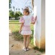 Naxos AW25 Girls pink/white skirt & shirt set 7659-7640