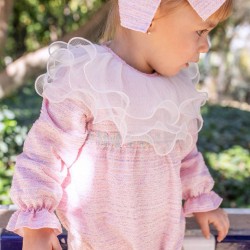 Naxos AW25 Girls Pink Romper  7600