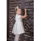 Naxos AW25 Girls cream/beige dress  7629