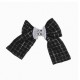 Naxos AW25 Girls Black Hair Bow L4