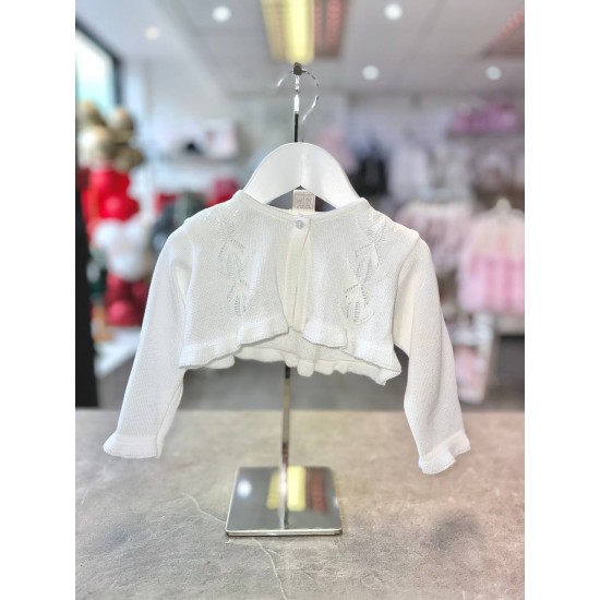 Pretty Originals Girls White Cardigan (Bolero)  JPX5100E1288