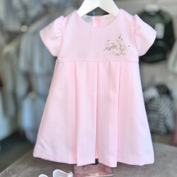 Pretty Originals AW25 Girls pink short sleeve Dress BD02351E Pretty Originals AW25 Girls pink short sleeve Dress BD02351E