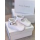 Pretty Originals White Patent Pram Shoe UE03163E