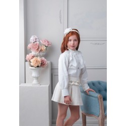 Rochy AW25 26756 Girls Ivory Skirt Set