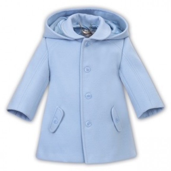 Sarah Louise AW25 C9000 Light Blue Boys Coat
