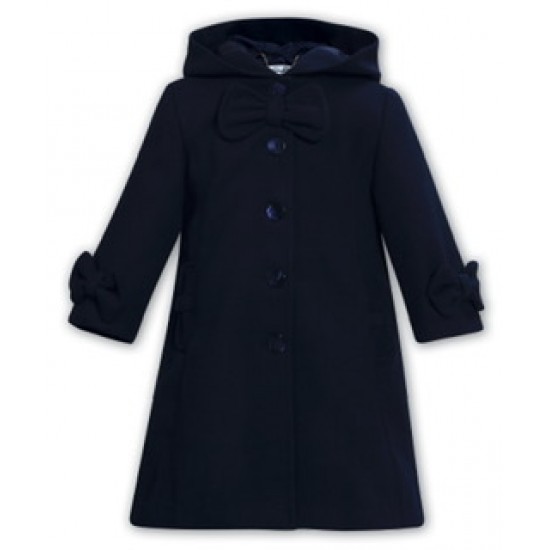 Sarah Louise AW25 SA25 235 Dark Blue Boys Coat