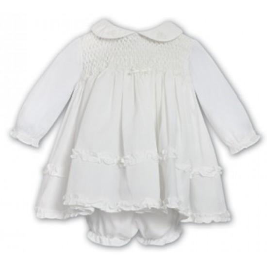 Sarah Louise AW25 013695 Ivory Dress and Panty