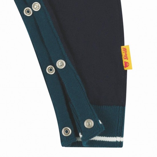 Steiff AW25 Boys Navy Longsleeve Romper L002523317