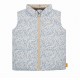 Steiff AW25 Girls Gold/Floral Reversible Vest L002522236