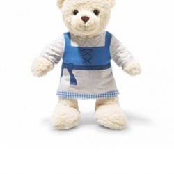 Steiff Jimmy Teddy Bear vanilla Dirndl 988639