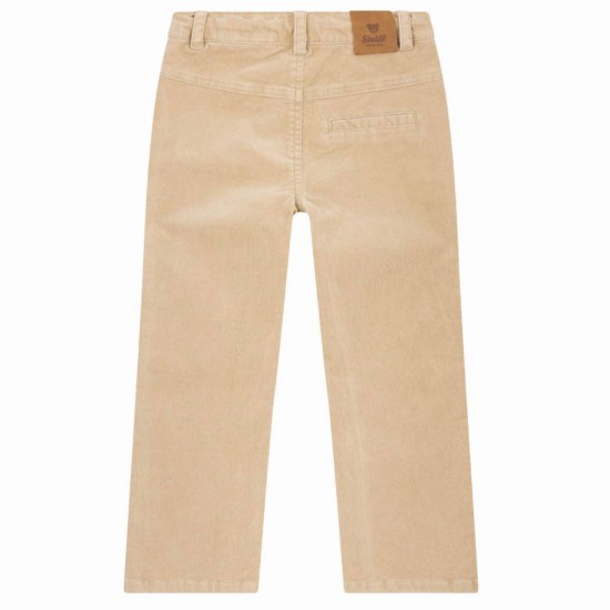 Steiff AW25 Boys Sesame Cord Pants and Stonewash Sweatshirt L002521139/L002522130