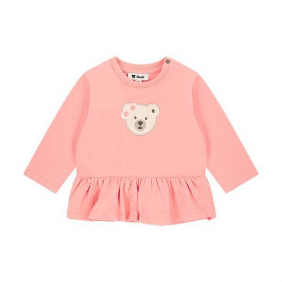 Steiff AW25 Girls Pink Sweatshirt L0025214503038
