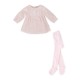 Tutto Piccolo AW25 2285 Pink Dress and Tights
