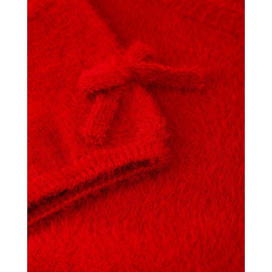 Tutto Piccolo AW25 3857 Girls Red Jumper
