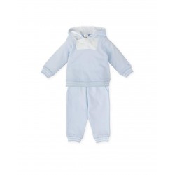 Tutto Piccolo AW25 2 Piece Jogging Set - Sky Blue 2717 Tutto Piccolo AW25 2 Piece Jogging Set - Sky Blue 2717