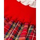Tutto Piccolo AW25 2235 Red Dress and Tights
