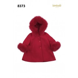 Bimbalo girls red coat