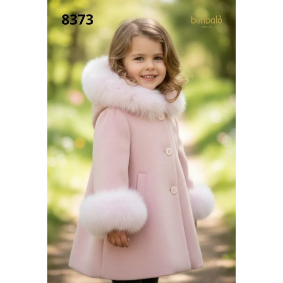 Bimbalo girls pink coat Bimbalo girls pink coat