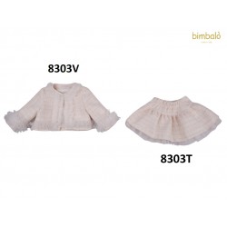 Bimbalo girls pink sweater