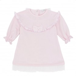 Blues Baby Girls Pink Dress AW26 BB3201