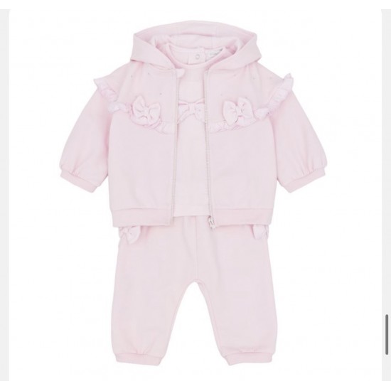 Blues Baby Girls Pink Tracksuit AW26 BB3204