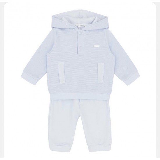 Blue Baby Boys Blue Hoodie Set AW26 BB3229 Blue Baby Boys Blue Hoodie Set AW26 BB3229
