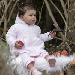 AW26 Emile Et Rose - Micofibre Pale Pink Jacket - 9341PP