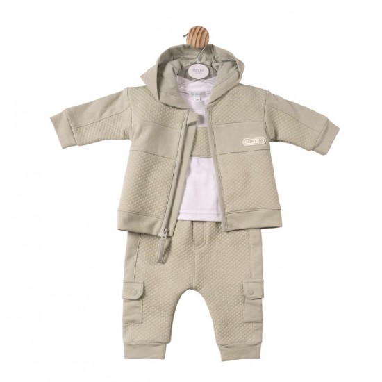 Mintini AW26 White/Sage Jog Set 3PC MB7396 Mintini AW26 White/Sage Jog Set 3PC MB7396