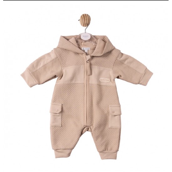 Mintini AW26 Romper Beige MB7386 Mintini AW26 Romper Beige MB7386