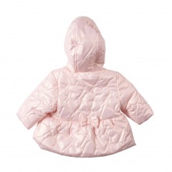 Mintini girls pink quilted jacket MB7279 Mintini girls pink quilted jacket MB7279