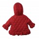 Mintini girls red coat with fur hood MB7283