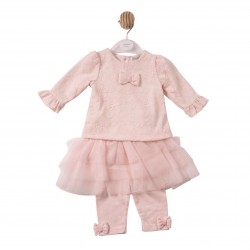 Mintini  AW26 Pink Top and Tutu Leggings MB7478