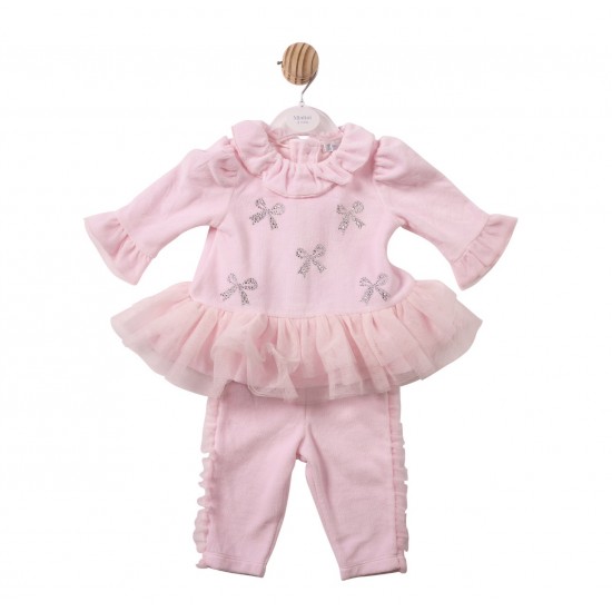 Mintini  AW26 Pink Top and Tutu Leggings MB7478