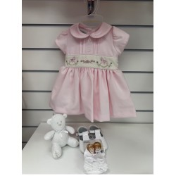 Pretty Originals AW26 Girls Pink Dress with short sleeves - BD2425E