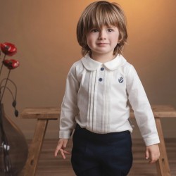 Rochy boys navy/white shorts set 26468