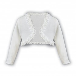 AW26 Sarah Louise ivory bolero 006675