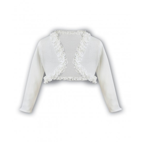 AW26 Sarah Louise ivory bolero 006675 AW26 Sarah Louise ivory bolero 006675