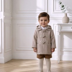 Miranda AW26 - Beige Boys Jacket -0160 Miranda AW26 - Beige Boys Jacket -0160