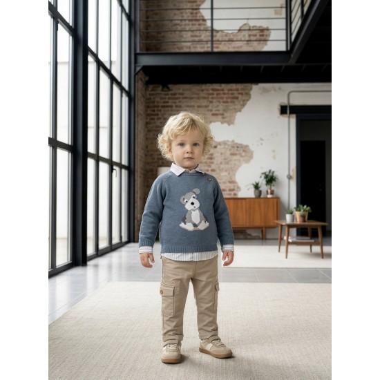 Miranda AW26 - Beige Boys trousers-shirt-jumper -1103 Miranda AW26 - Beige Boys trousers-shirt-jumper -1103