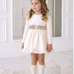 Miranda AW26 -Woven Girls Dress - 0220V Miranda AW26 -Woven Girls Dress - 0220V