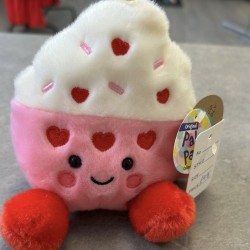 palm pals pink heart coffee