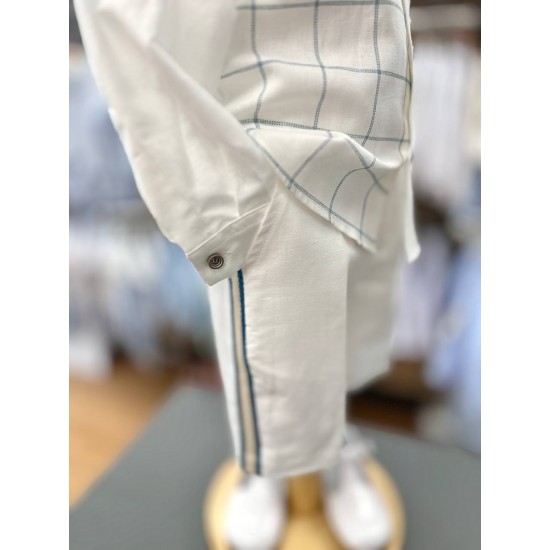 Bimbalò  SS25 Linen top and shorts set 7671