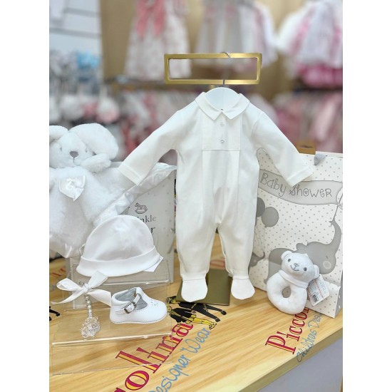Baby Gi Ivory Babygrow 