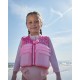 Caramelo Kids SS26 Girls Pink Safety Float Vest with Tulle Layering 359401