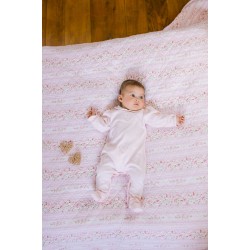 Emile et Rose SS25 Pale Pink All in One with Emb floral Hearts and Collar 2611PP Emile et Rose SS25 Pale Pink All in One with Emb floral Hearts and Collar 2611PP