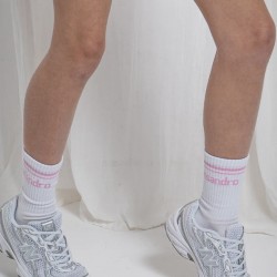 Ansandro Blush Half Crew Socks